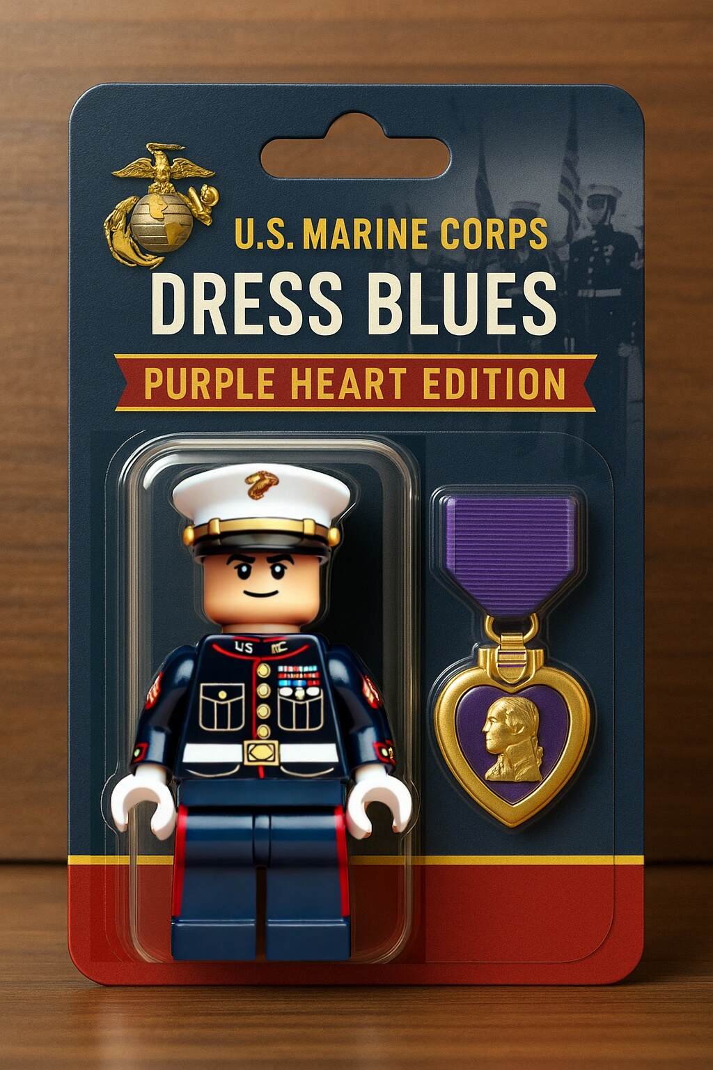 LEGO Purple Heart Marines Minifigures