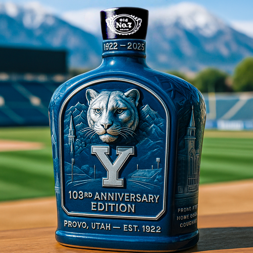 BYU 103th Anniversary Whiskey Bottle