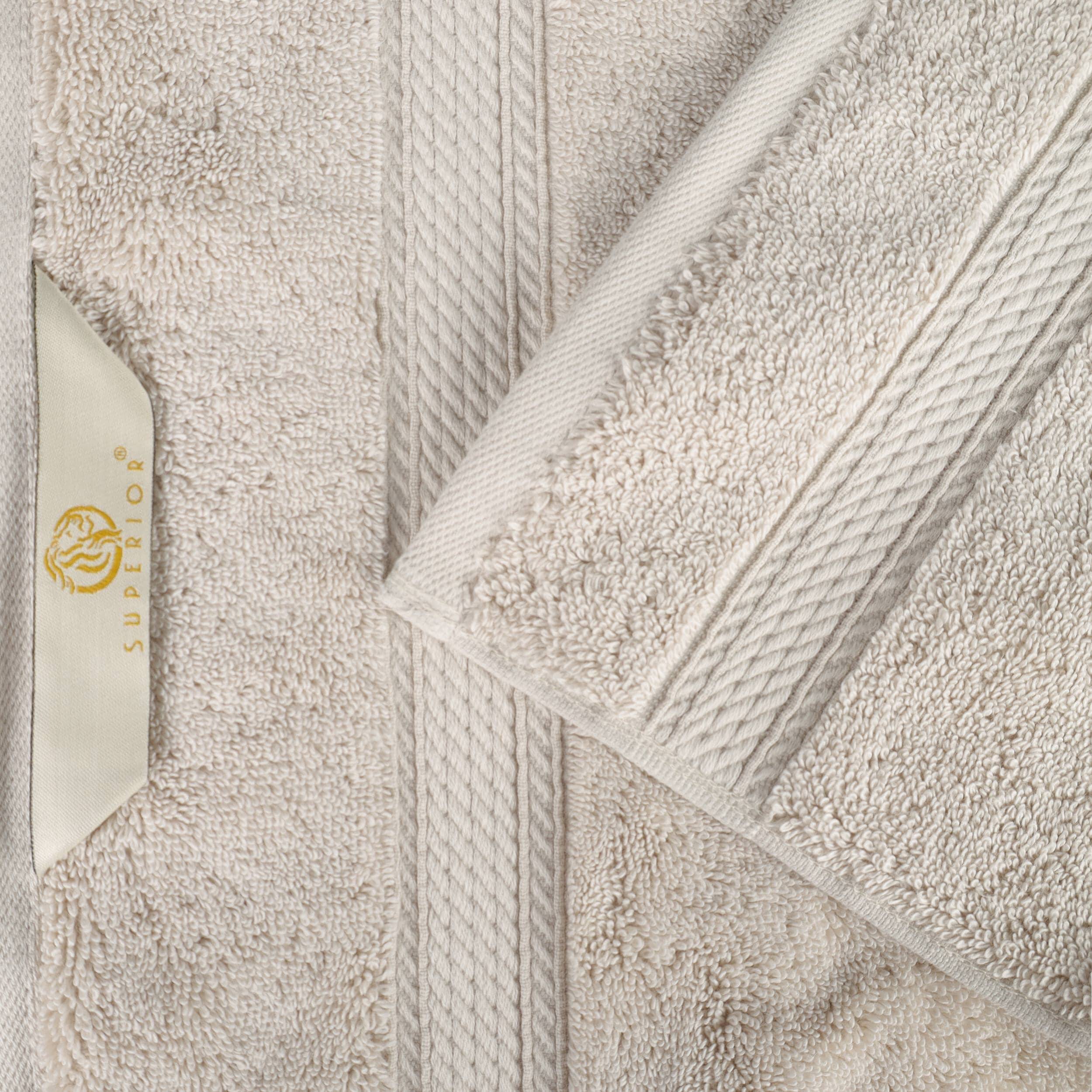 Superior Egyptian Cotton Pile Heavyweight Bath Towel Set of 4