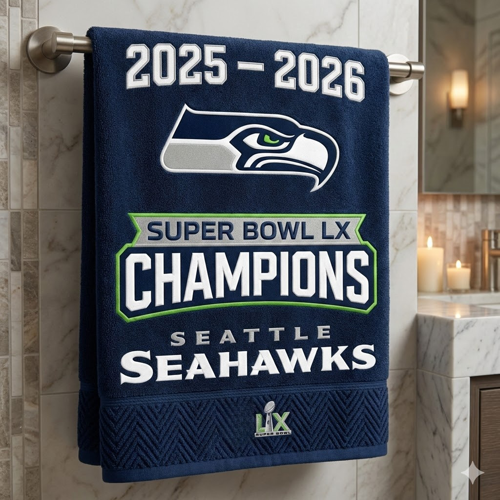 Seattle Seahawks Super Bowl Champion Towel