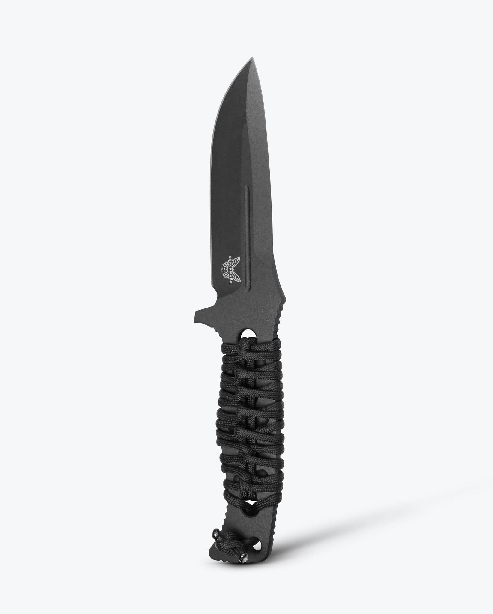 Fixed Adamas® | Black Paracord | Drop-point