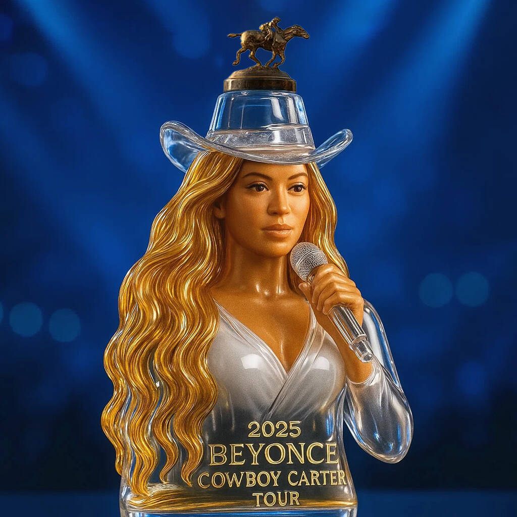 Beyoncé 2025 Cowboy Carter Tour Whiskey Bottle
