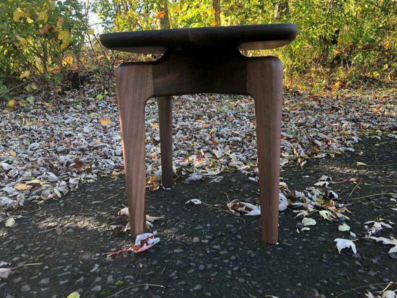 Side Table , Mid Century Modern , Walnut , End Table , Midcentury , Danish Modern