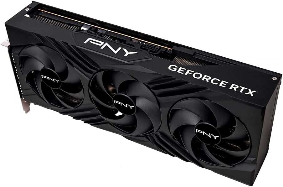 PNY GeForce RTX™ 4090 24GB XLR8 Gaming VERTO™ EPIC-X RGB™ OC Triple Fan Graphics Card DLSS 3 (ARGB, 384-bit, PCIe 4.0, GDDR6X, Supports 4k, Anti-Sag bracket, HDMI/DisplayPort)
