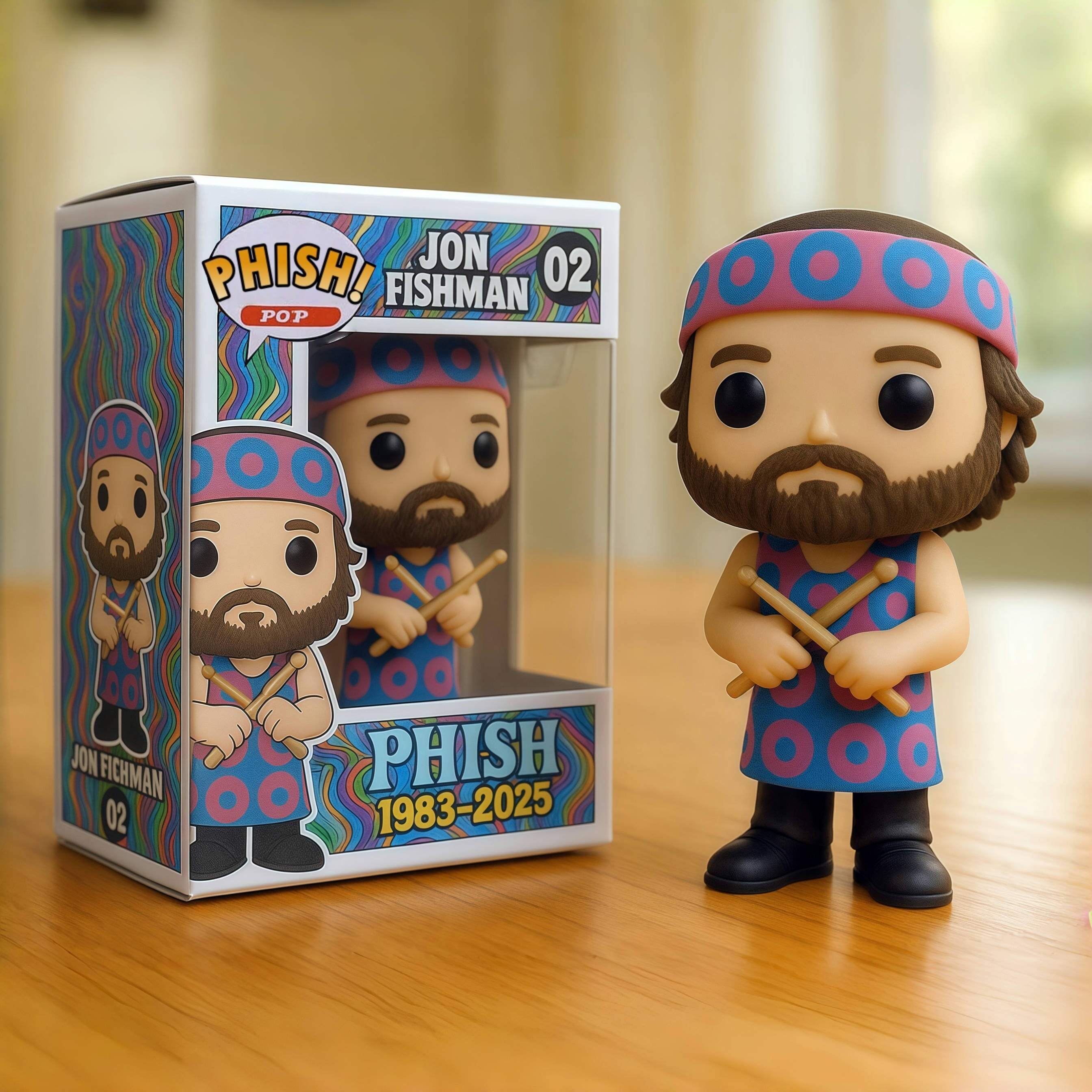 Phish 42nd Anniversary Pop Figure!
