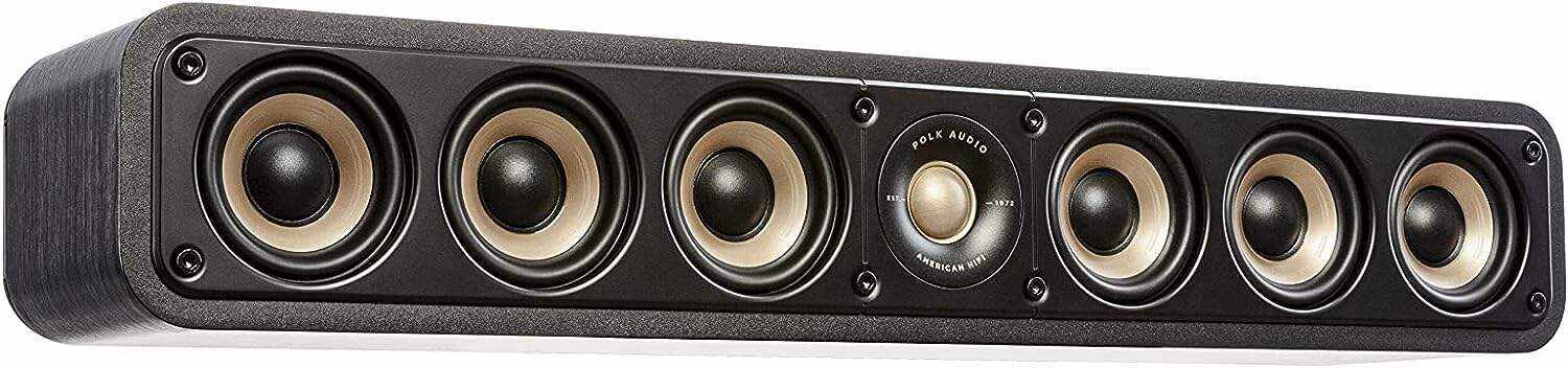 Polk Audio Signature Elite ES20 Bookshelf Speaker - Hi-Res Audio Certified,Dolby Atmos & DTS:X Compatible, 1