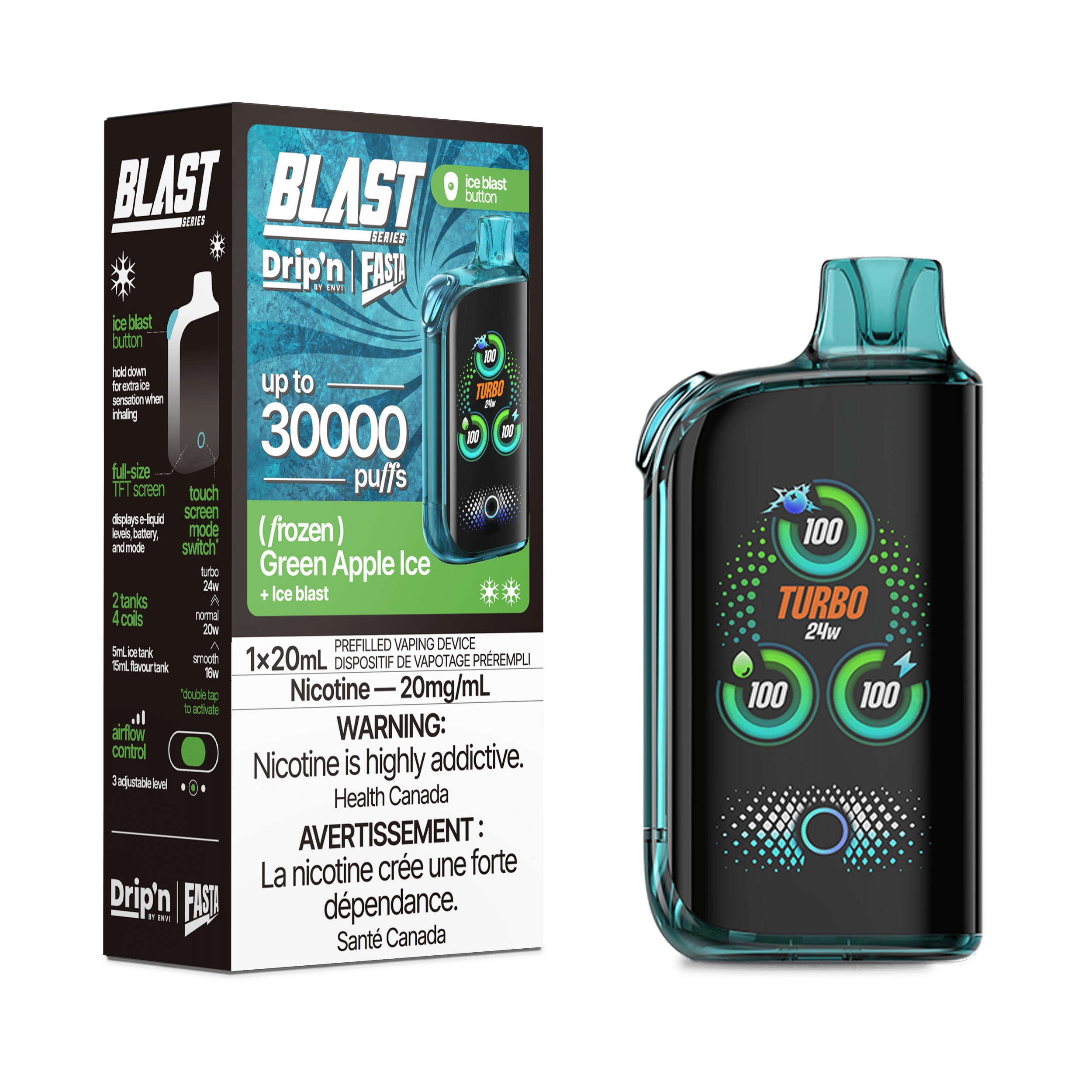 WAKA Drip'n × Fasta Blast 30K