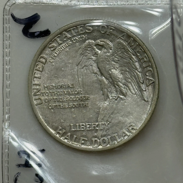 🪙1925 50C Stone Mountain Memorial Half Dollar Commemorative Coin - NGC MS65