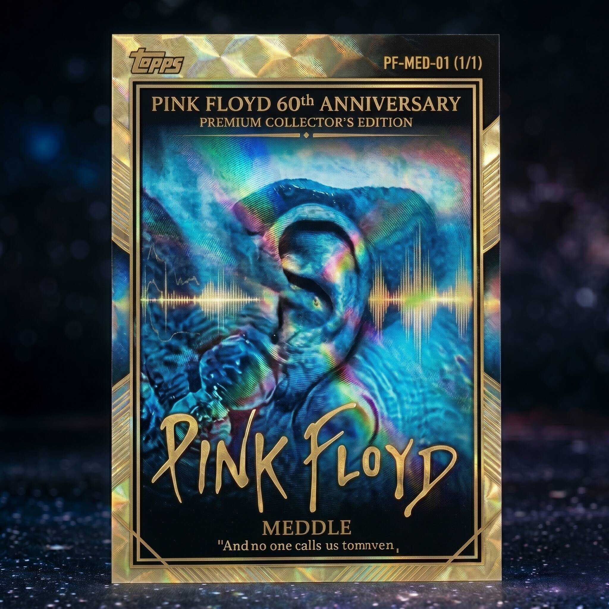 🎸 Pink Floyd 60th Anniversary Topps Limited Collectible Cards!✨