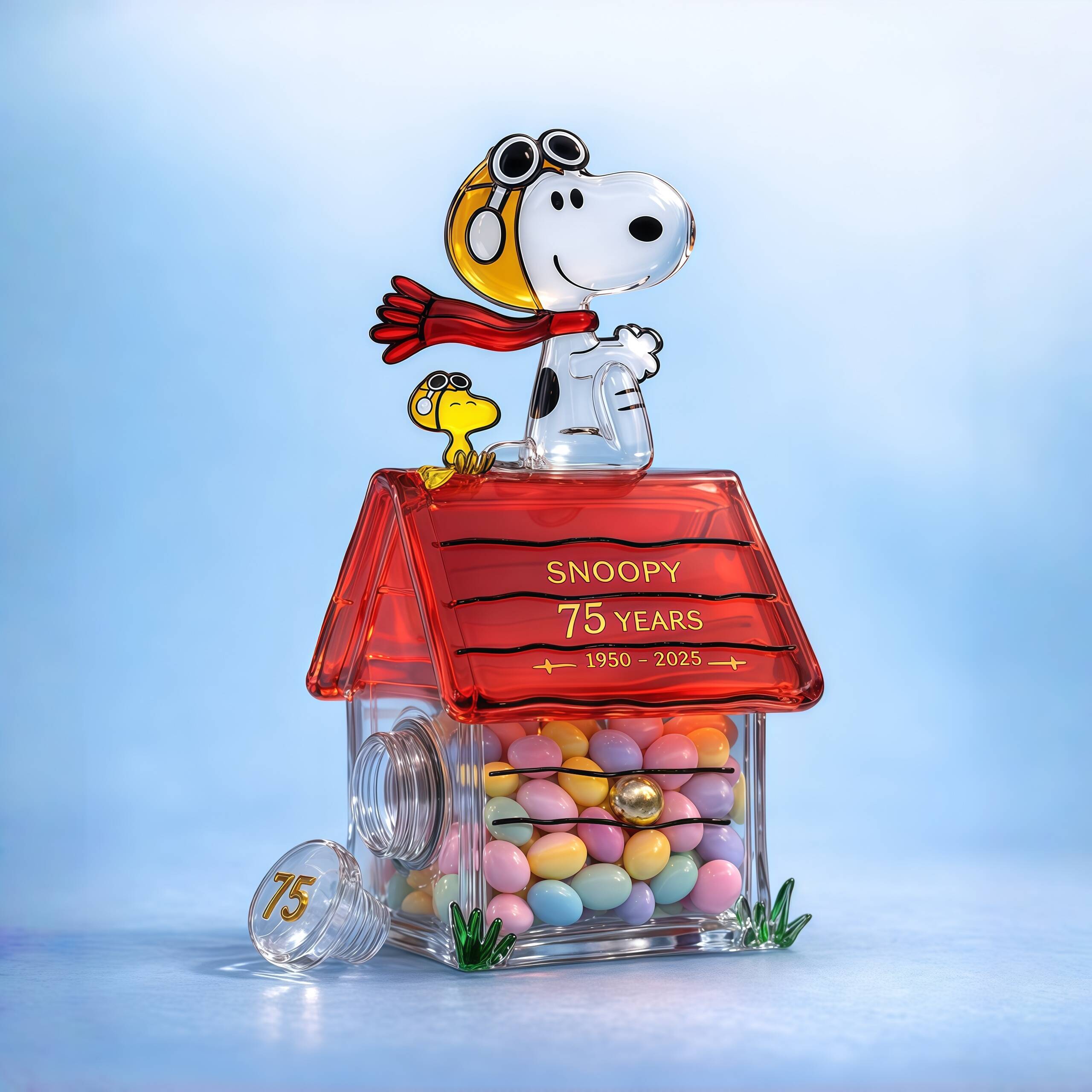 Snoopy 75th Anniversary Easter Celebration Collector’s Edition Candy Jar(1950–2025)
