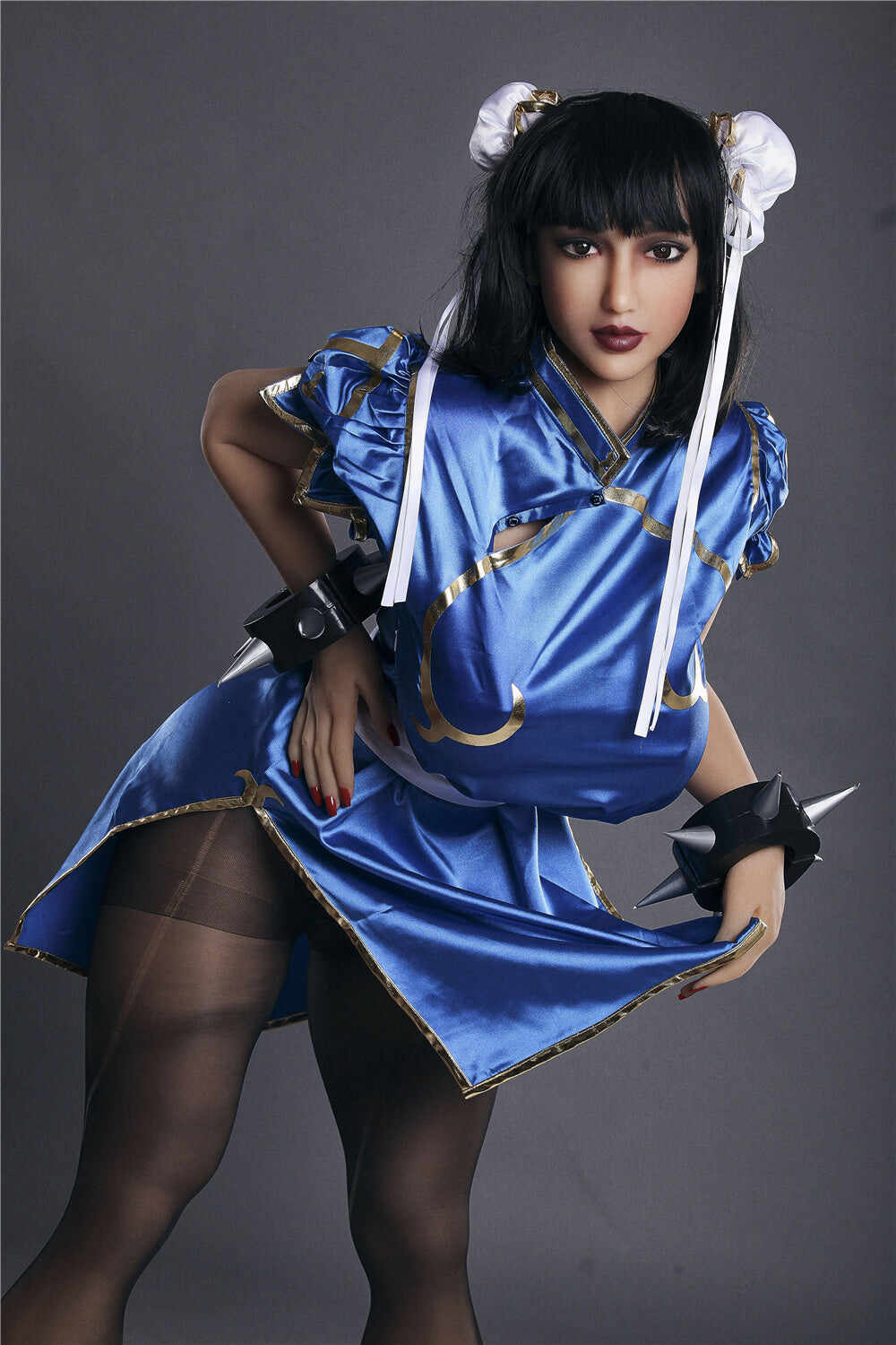 US Stock - Irontechdoll Mika 5ft18 / 158cm #69 Head TPE Fullsize BBW Huge boobs Fat Hentai Sex Doll With Thick Thighs
