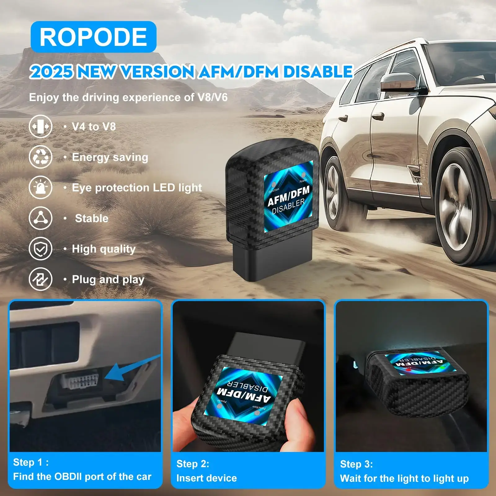 AFM Disabler Active Fuel Management Delete Disabler AFM/DFM Disabler Compatible with V6 & V8 GM Motors AFM Disabler 5.3 Silverado 2007-2022 (Chevy GMC Sierra GMC Yukon Cadillac Escalade etc)4.3L 5.3L 6.0L 6.2L