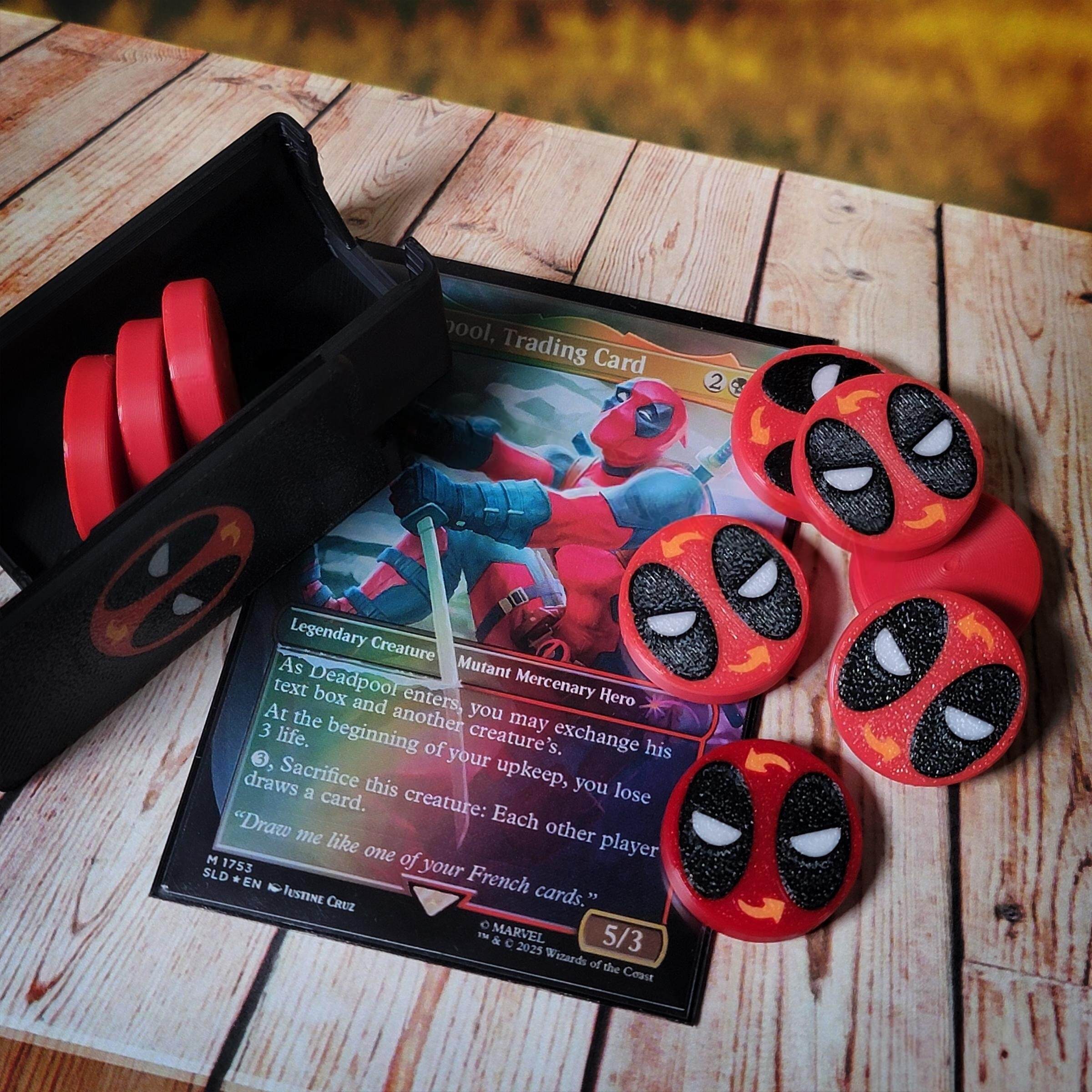 Deadpool MTG Textbox Markers – Set of 10