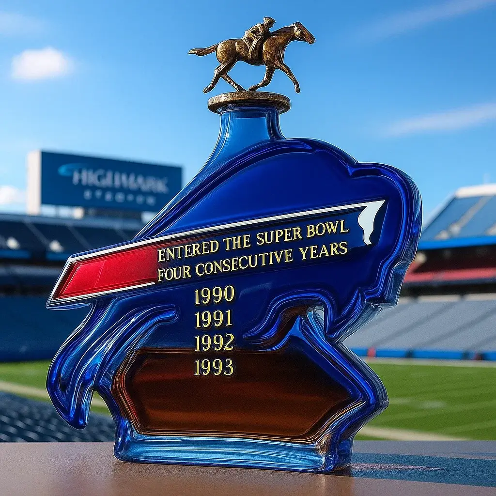 Uncrowned King Buffalo Bill Whiskey Bottle