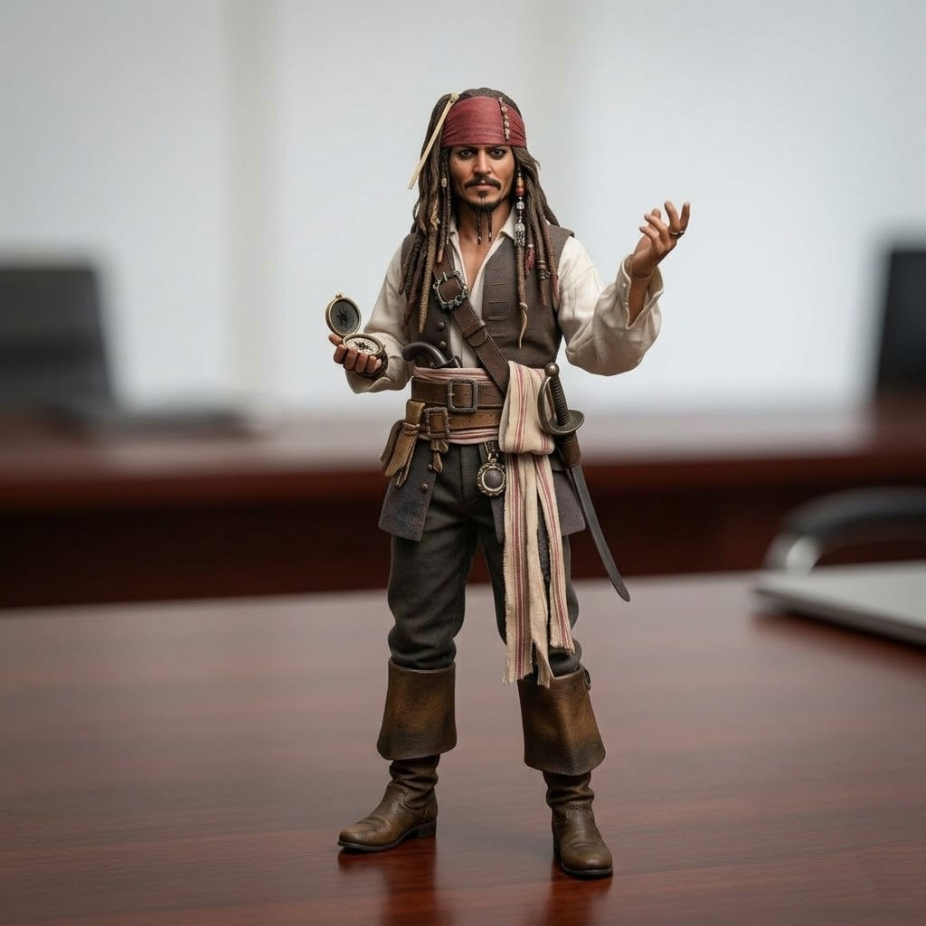 Pirates of the Caribbean 23rd Anniversary Collectible Figure