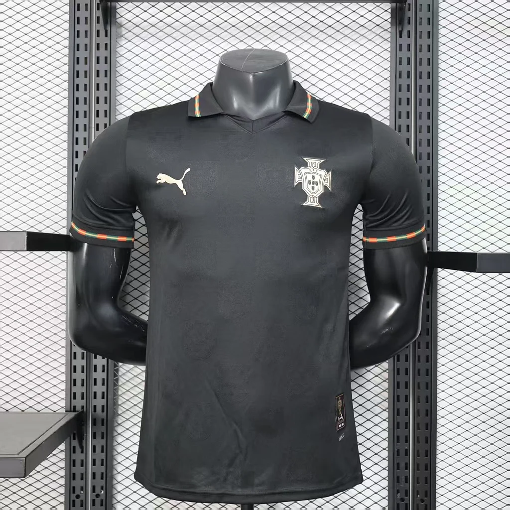 2026 Player Version Portugal Black Panther Football Shirt