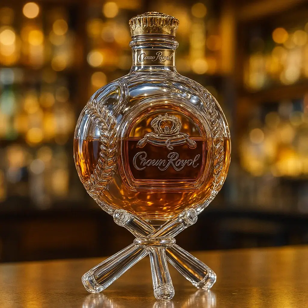 Baseball Whisky Bottle