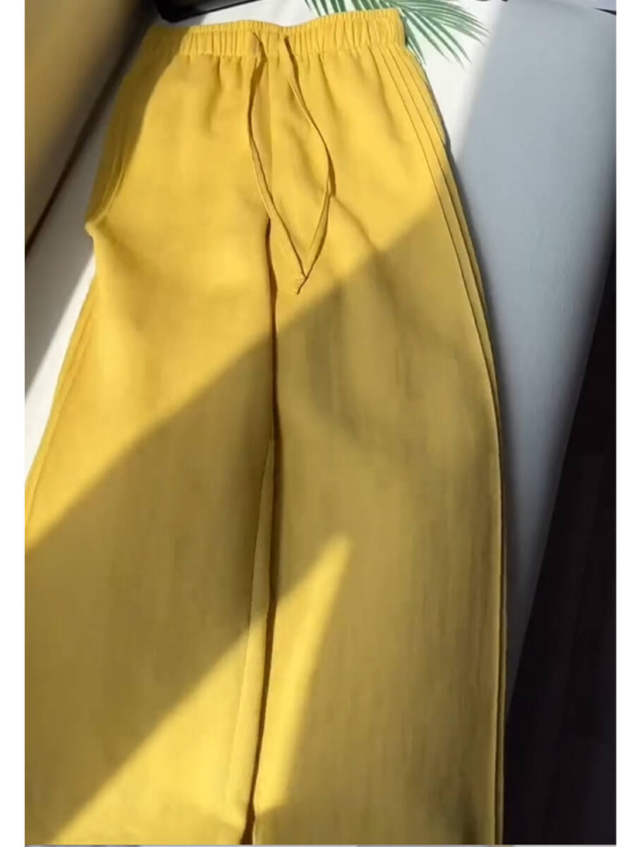 🔥Summer Arrivals🌟Women'sTencel and Linen Wide-leg Casual Pants