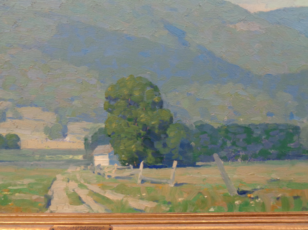 American Impressionist Artist Allen Dean Cochran Oil Painting Summer Catskills circa 1915