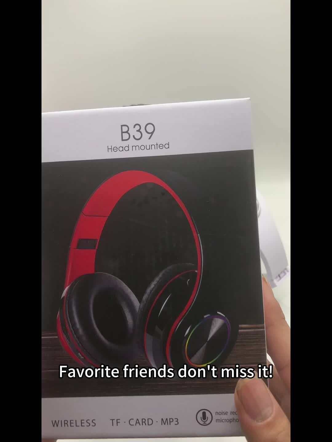 B39 Wireless 5.0 Headphone