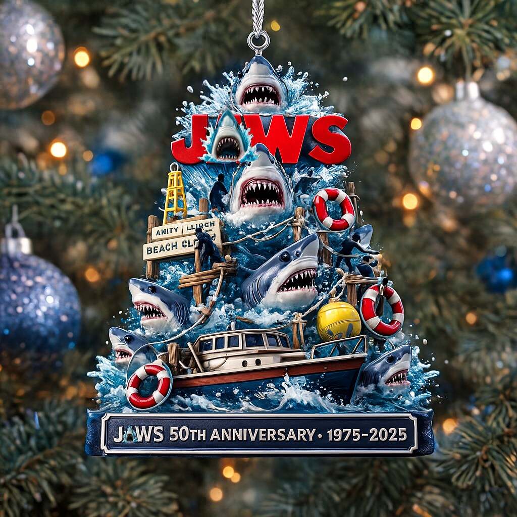 J🦈WS 50th Anniversary Tree Ornament