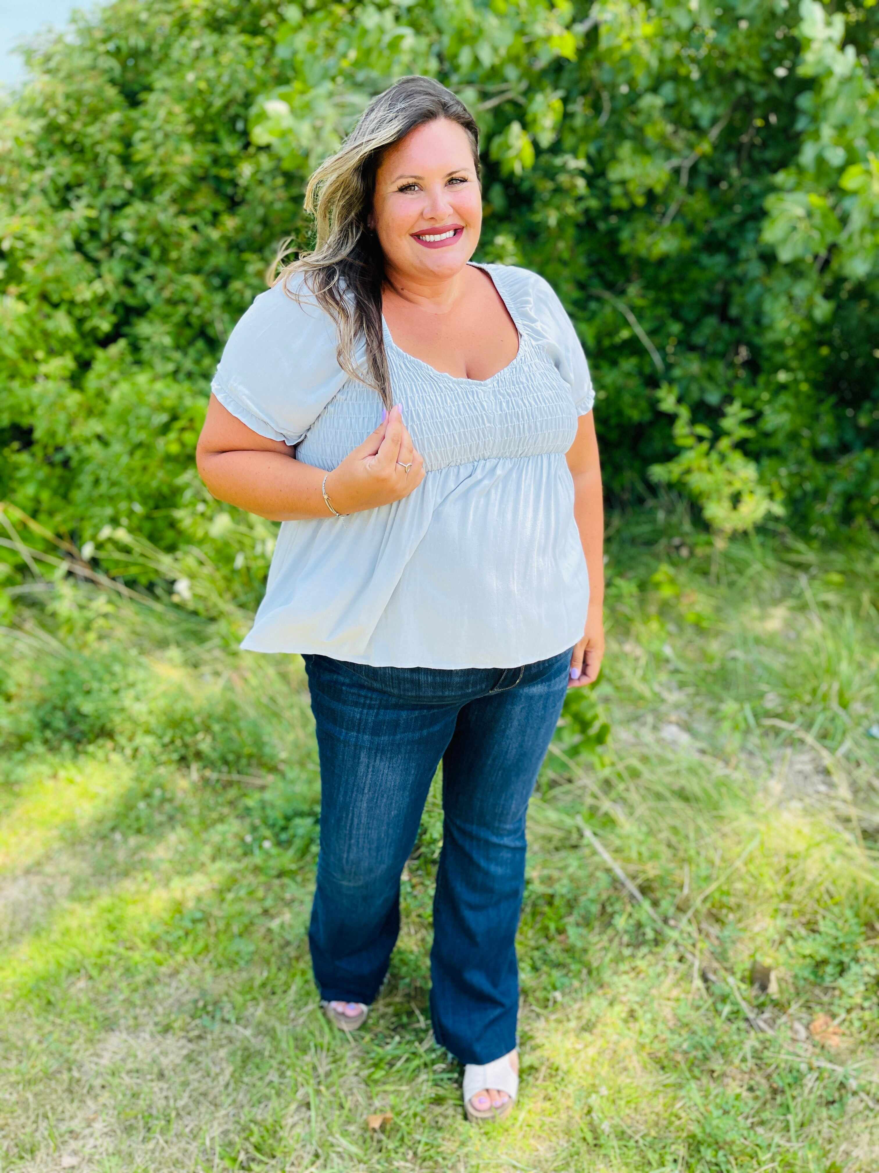 RESTOCK! REG/CURVY See Ya There Flare Jeans