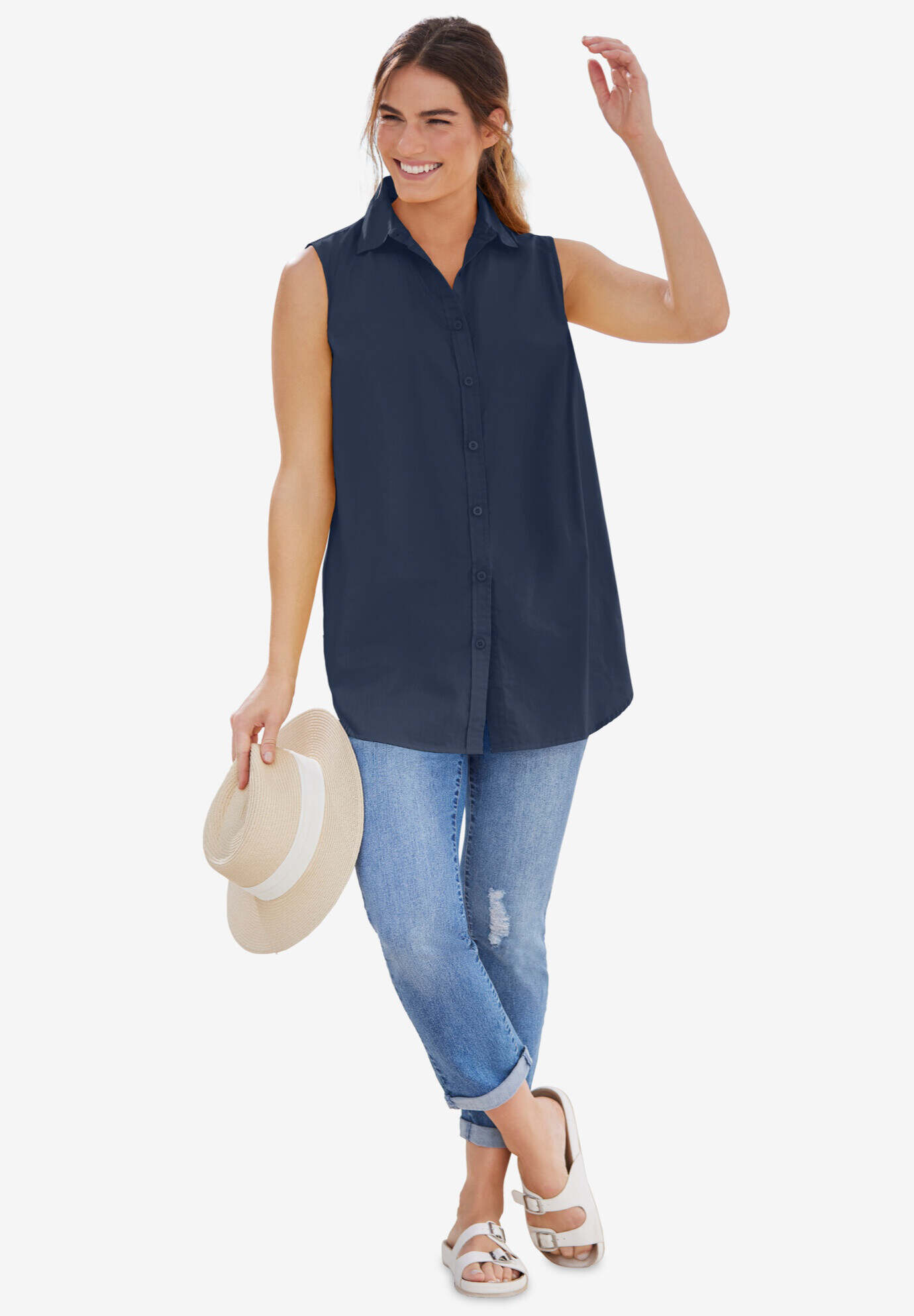 Perfect Sleeveless Shirt