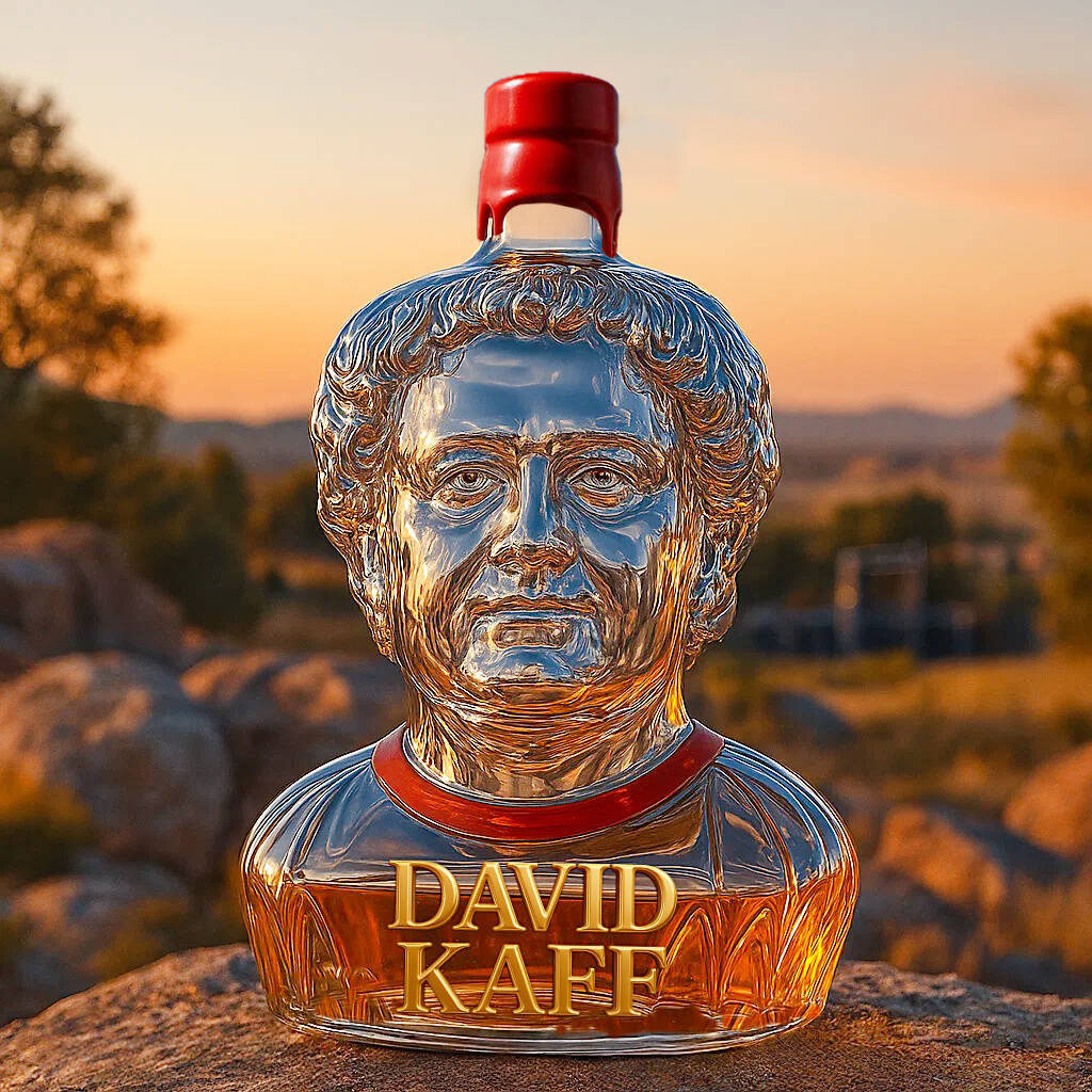 David Kaff Whisky Bottle