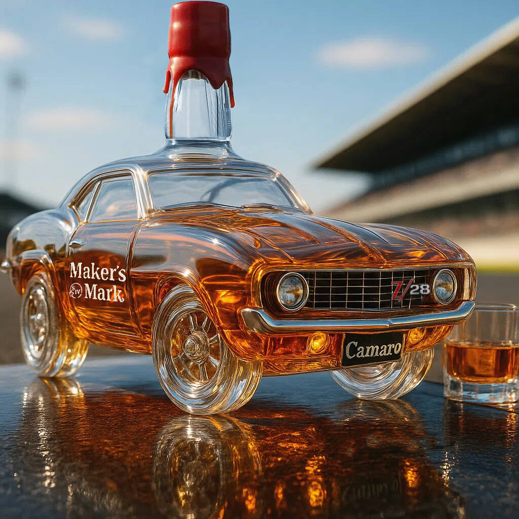1969 Camaro Z/28 Collector's Edition Whisky Bottle