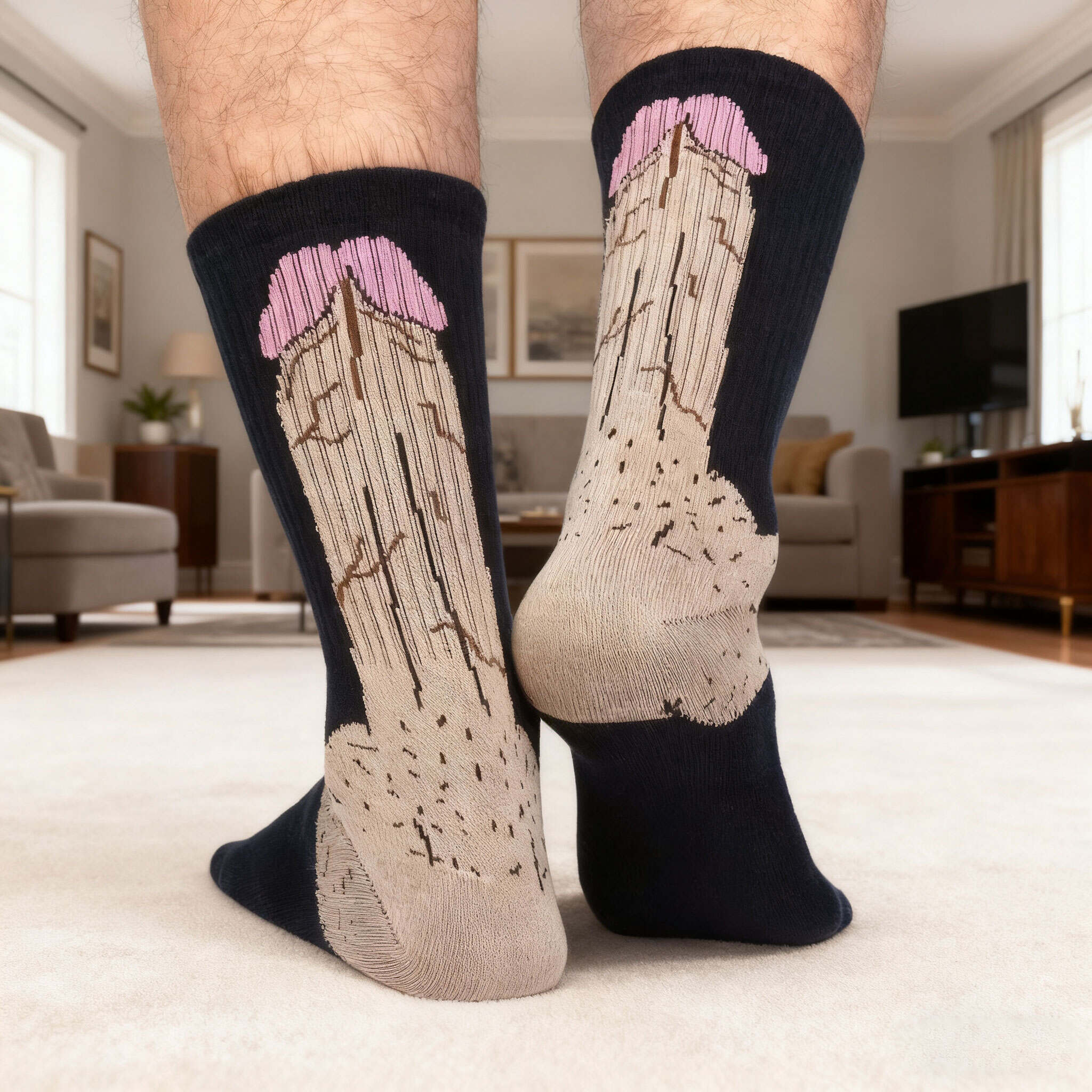 Funny Novelty Dick Socks – Bold Quirky Print