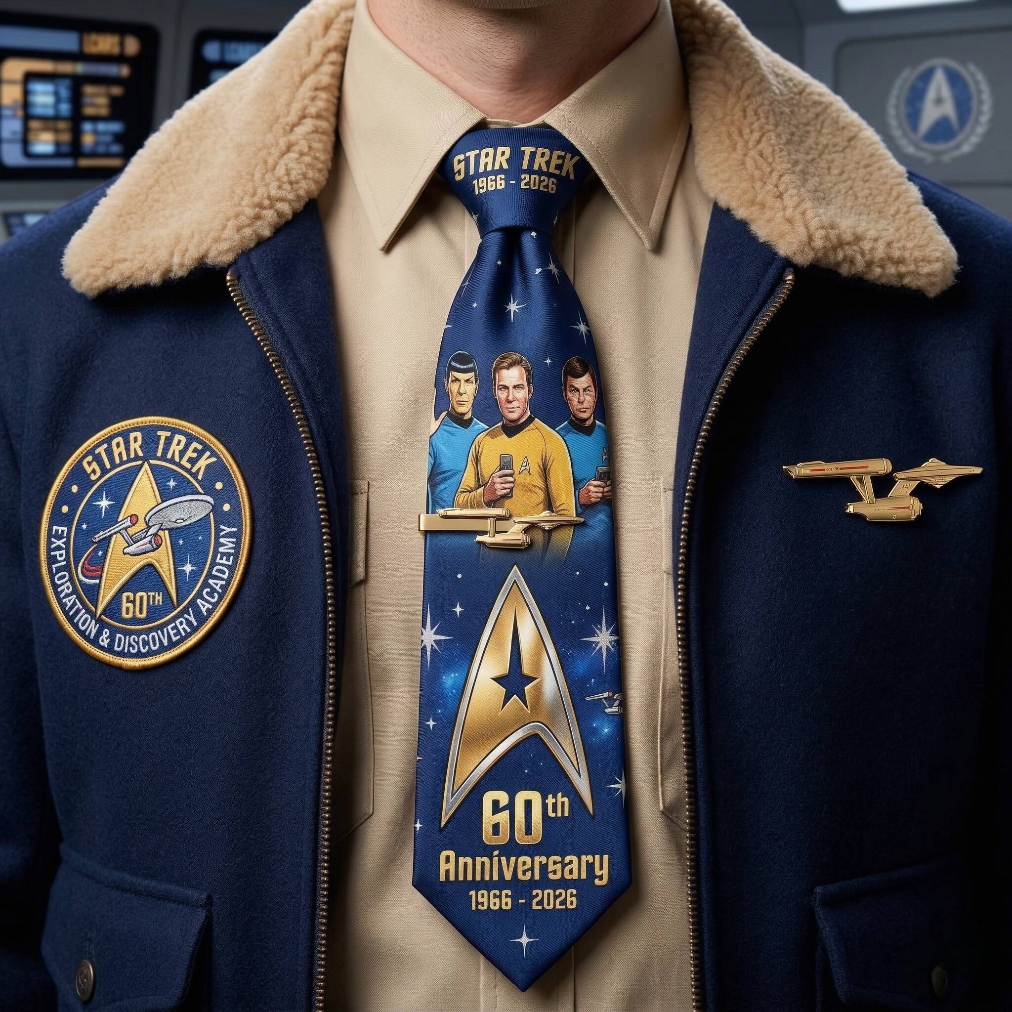 Star Trek 60th Anniversary Tie