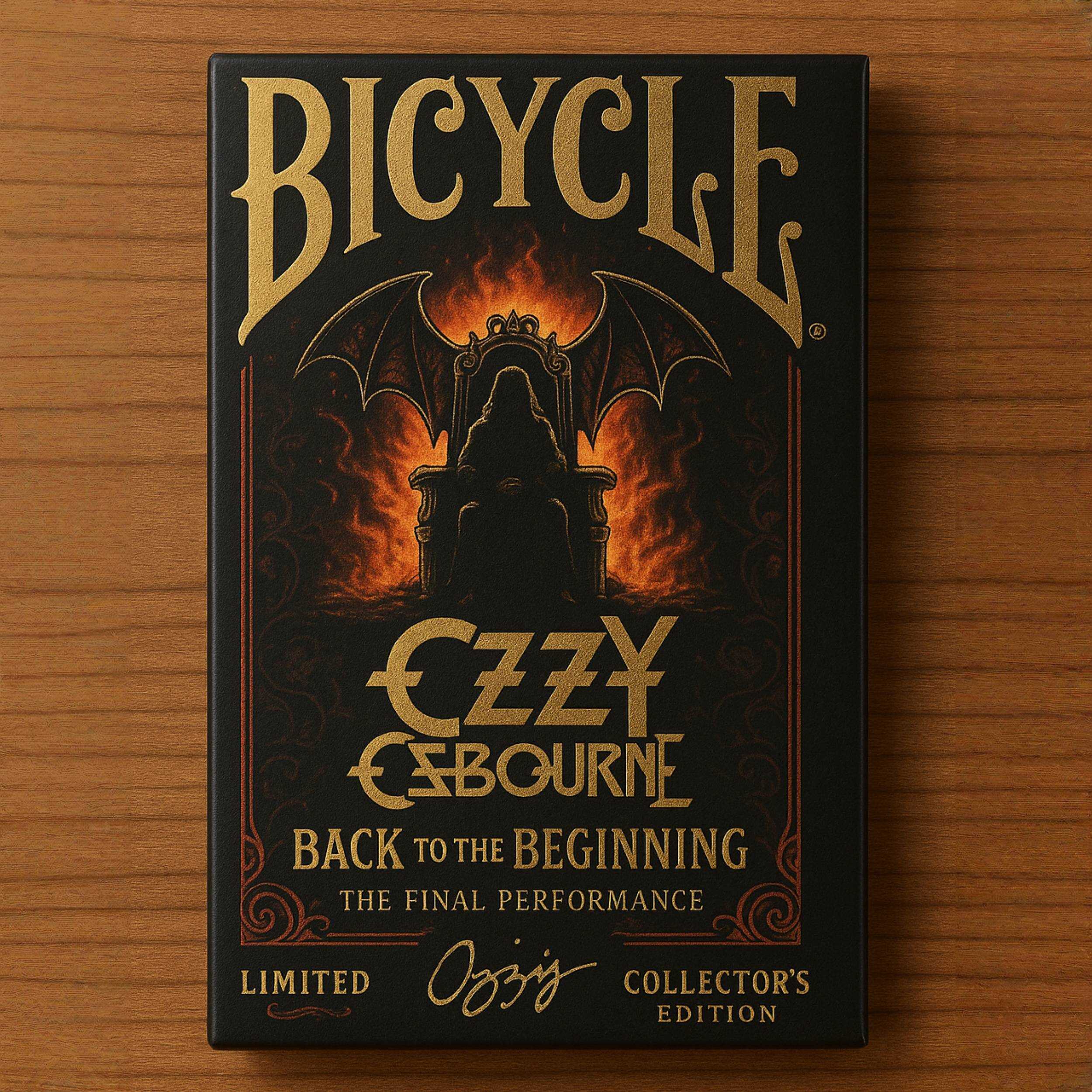 Ozzy Osbourne – Back to the Beginning Playing Cards