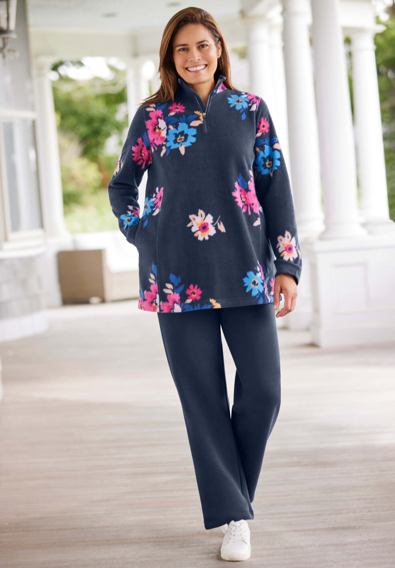 Microfleece Quarter-Zip Pullover