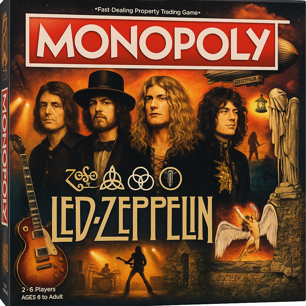 MONOPOLY: Led Zeppelin – Collector’s Edition