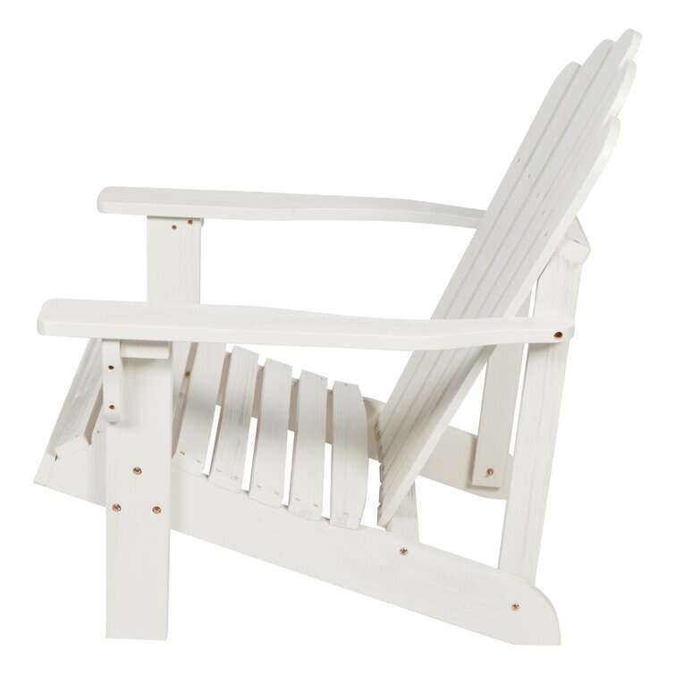 Brently Solid Wood Adirondack Chair