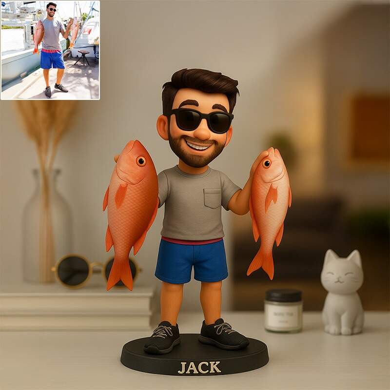 The Big Catch– Custom Fishing Figurines