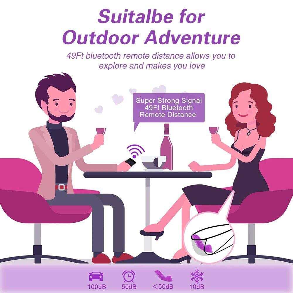 Wireless Bluetooth APP Vibrator - Wearable Clitoris Stimulator