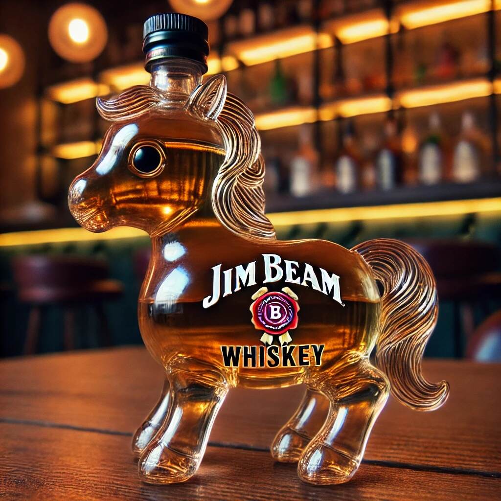 Pony Whiskey Bottle