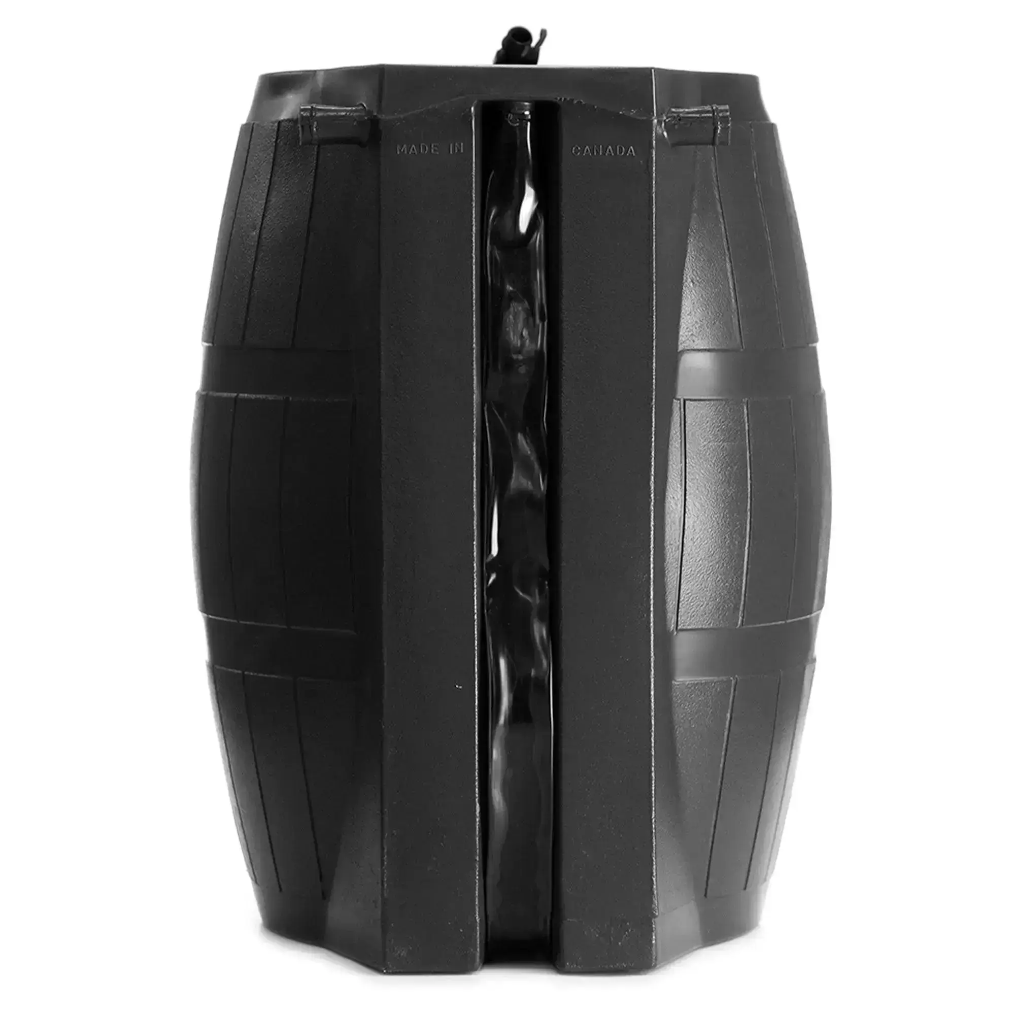 Outdoor RC4000-BLK 50-Gallon BPA Free Home Rain Water Catcher Barrel, Pet Traditional