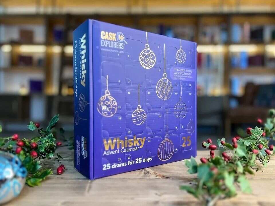 Scotch Whisky Advent Calendar the Luxury 25 Day Collection - Aanythingby Clearance