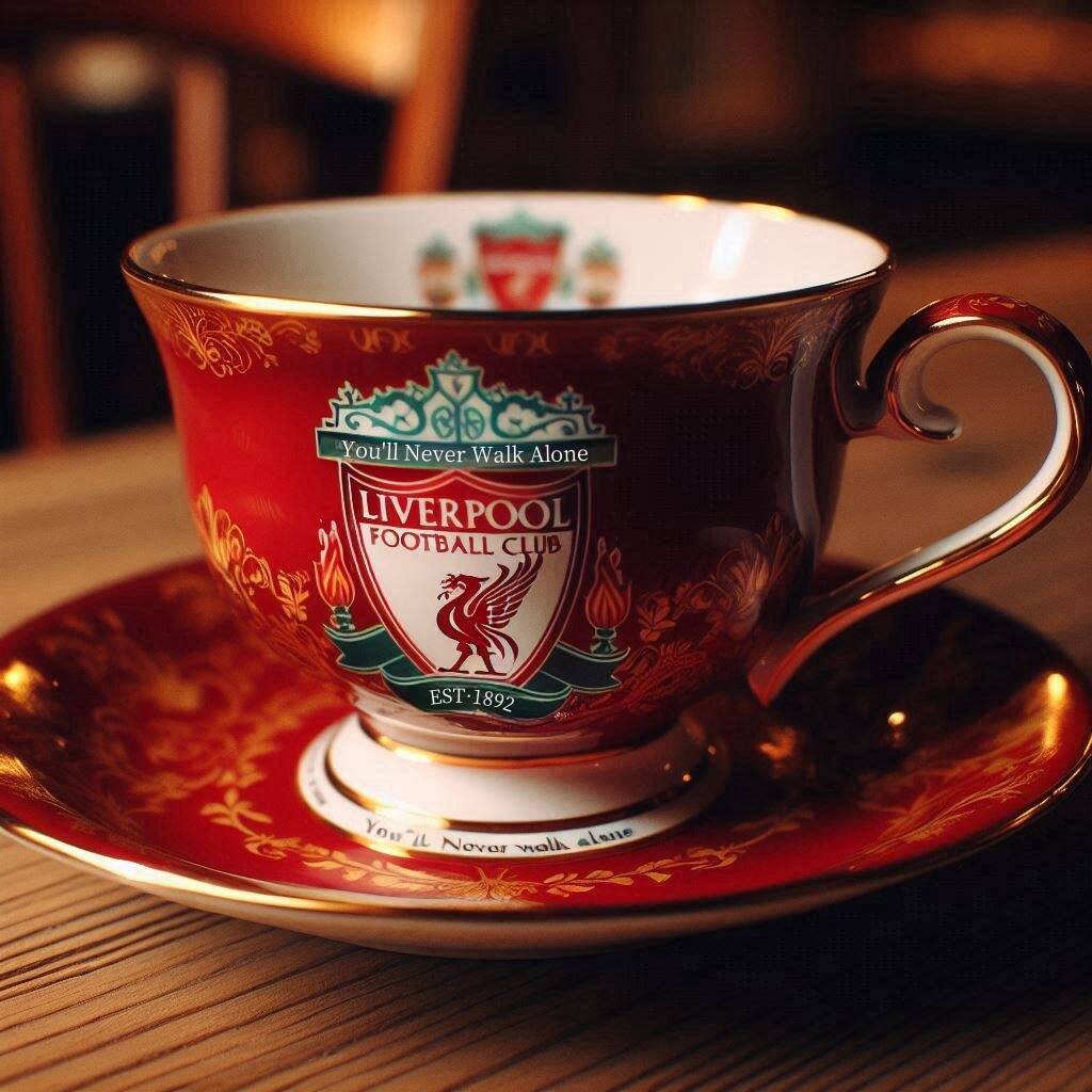 Premier League Football Teacup
