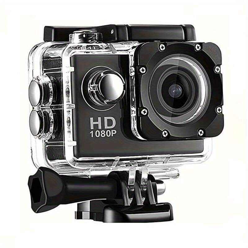 Action Camera (Built In 900 MA Battery) Action Camera Ultra HD Underwater Camera 140 Degree Wide-angle Lens 1181.1 Inch Waterproof Action Camera WIFI Camera For Thanksgiving Christmas (two Options: With Card And Without Card)