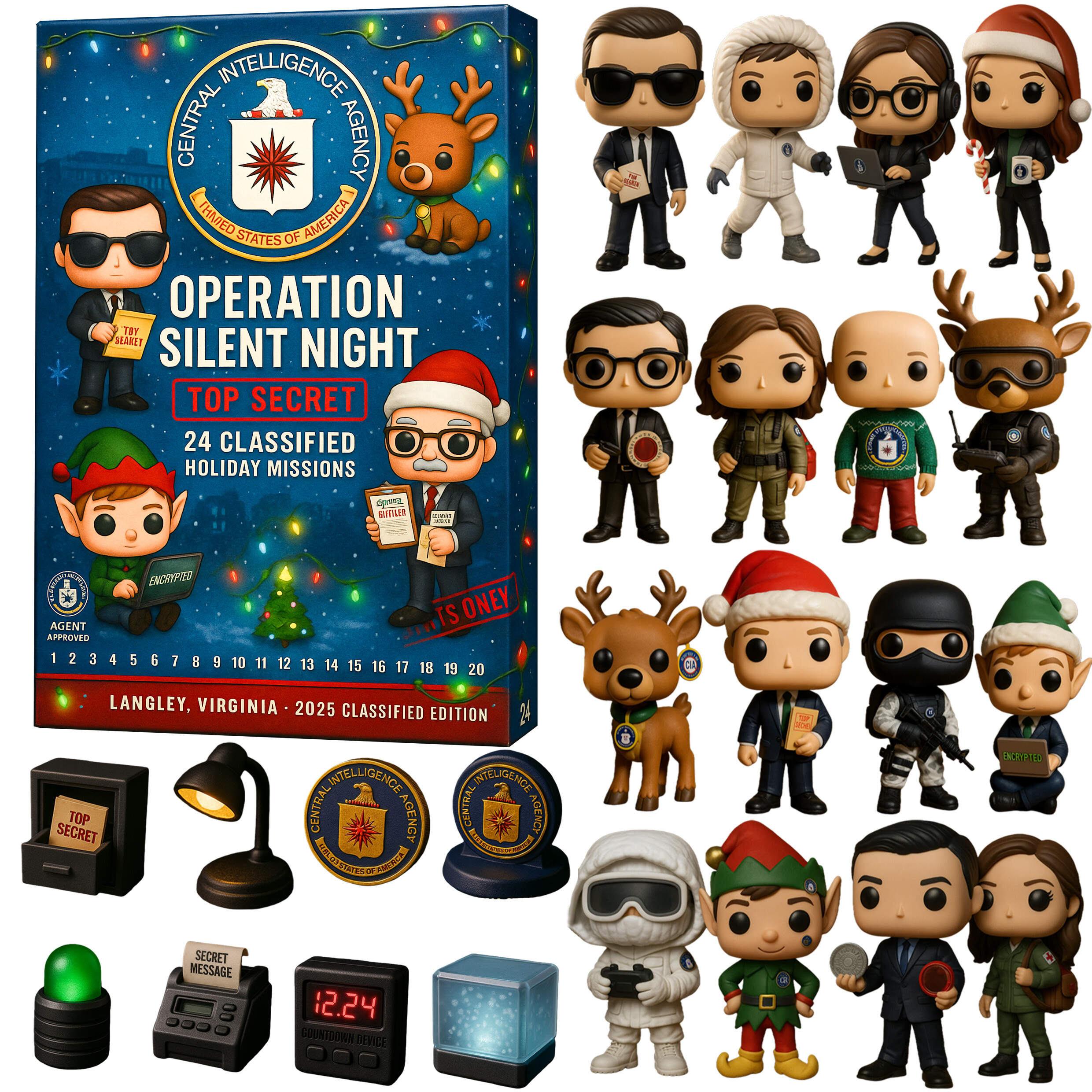 CIA Operation Silent Night  Advent Calendar