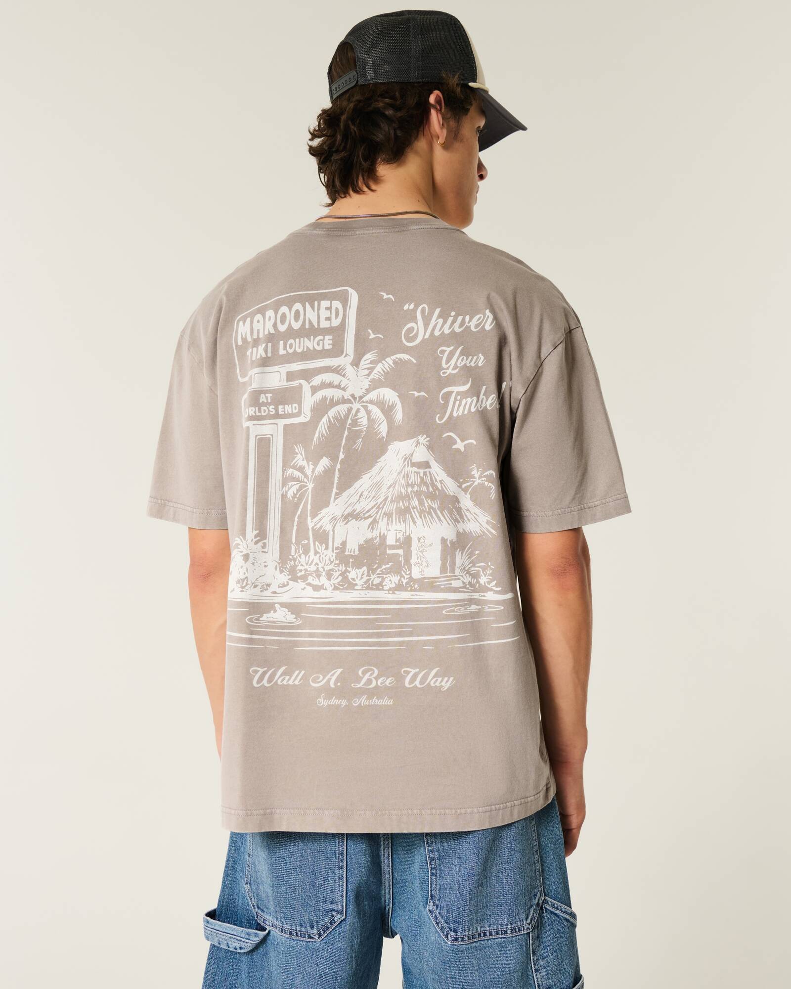 Boxy Montego Bay Graphic Tee