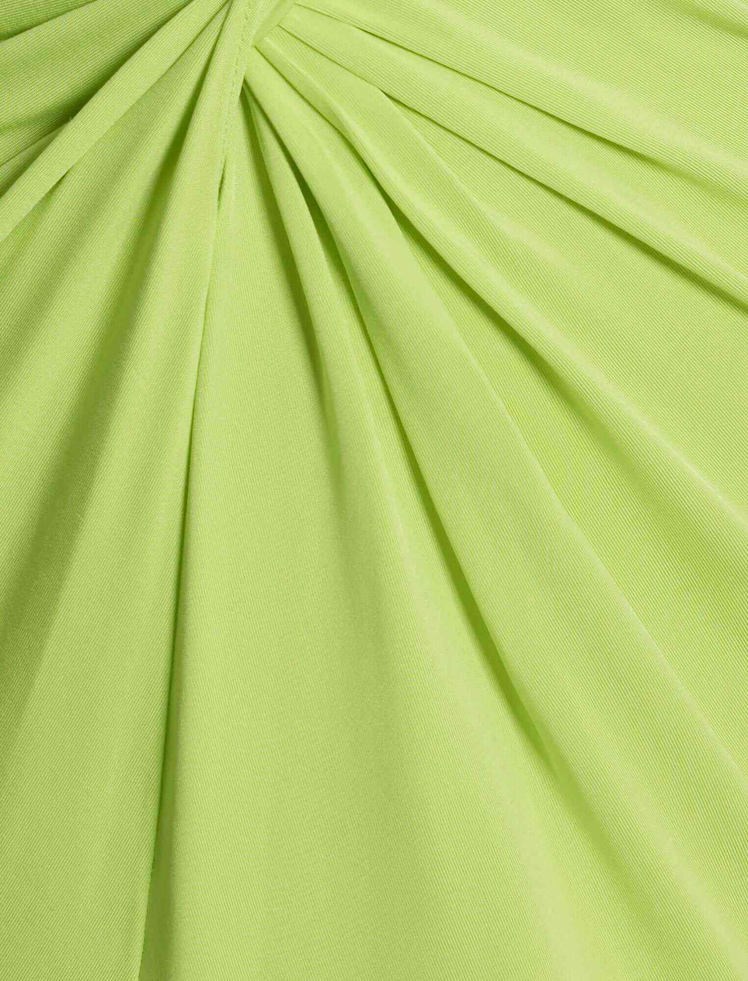 TestAsymmetrical  Jersey Gown
