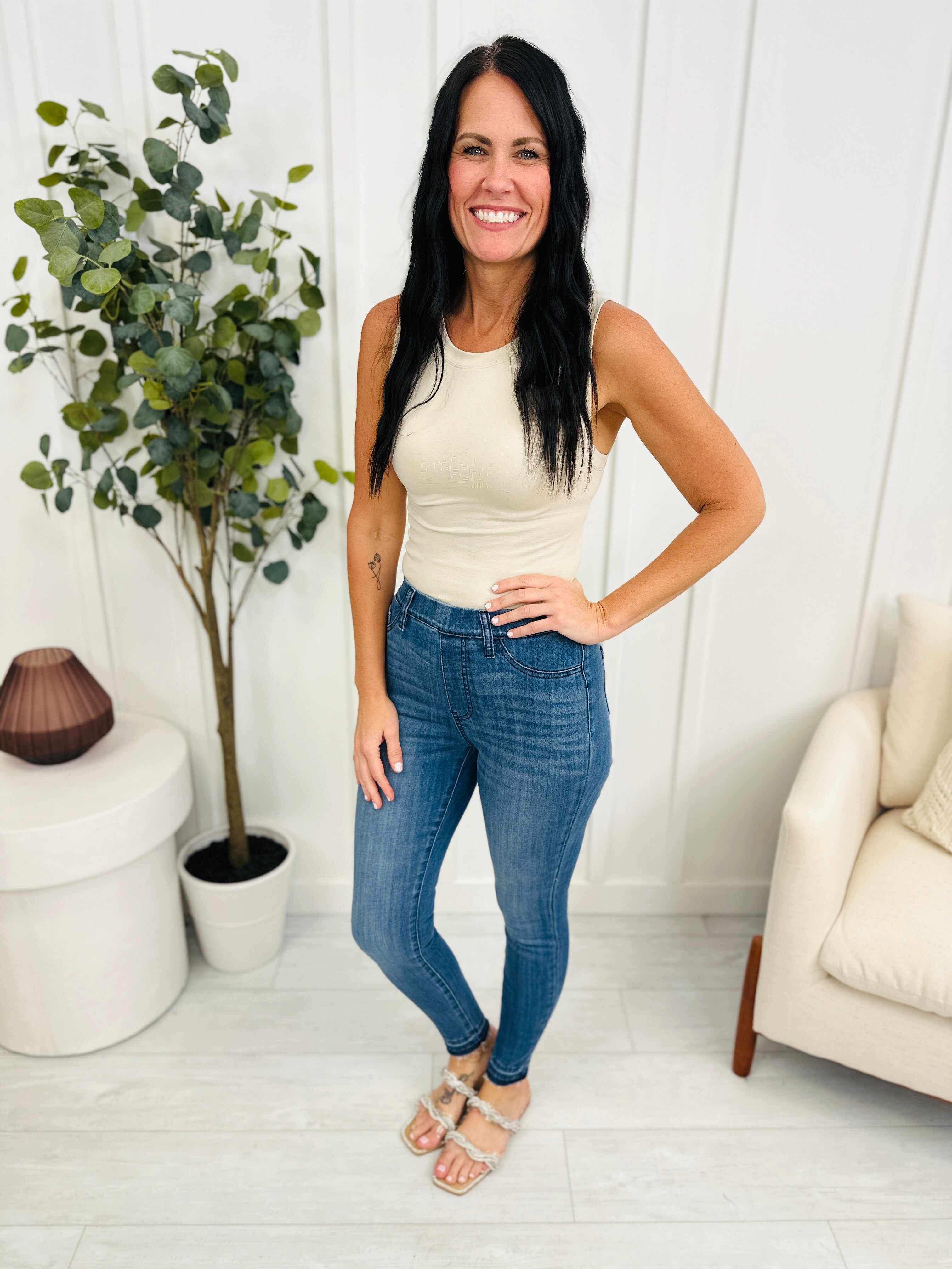 REG/CURVY All I Wanted Pull On Skinny Jeans