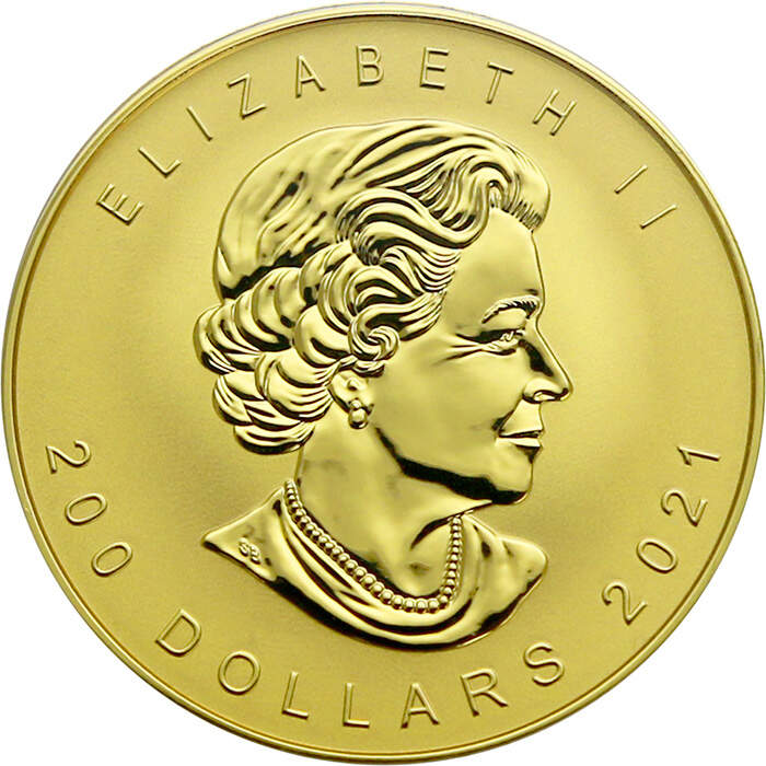2 oz 2021 Canadian Maple Leaf Super Incuse Gold Coin🍁