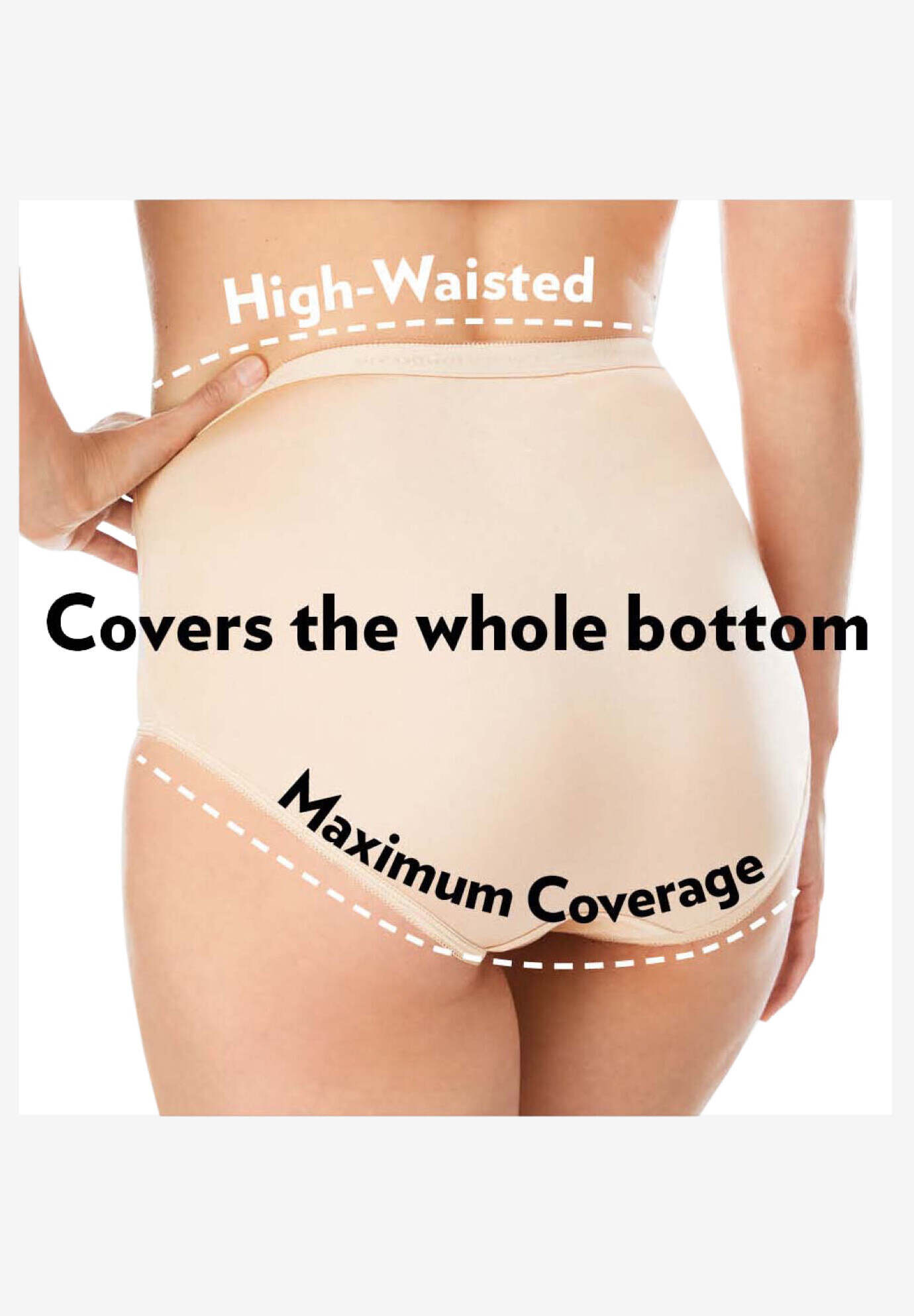 Lace Incontinence Brief 2-Pack