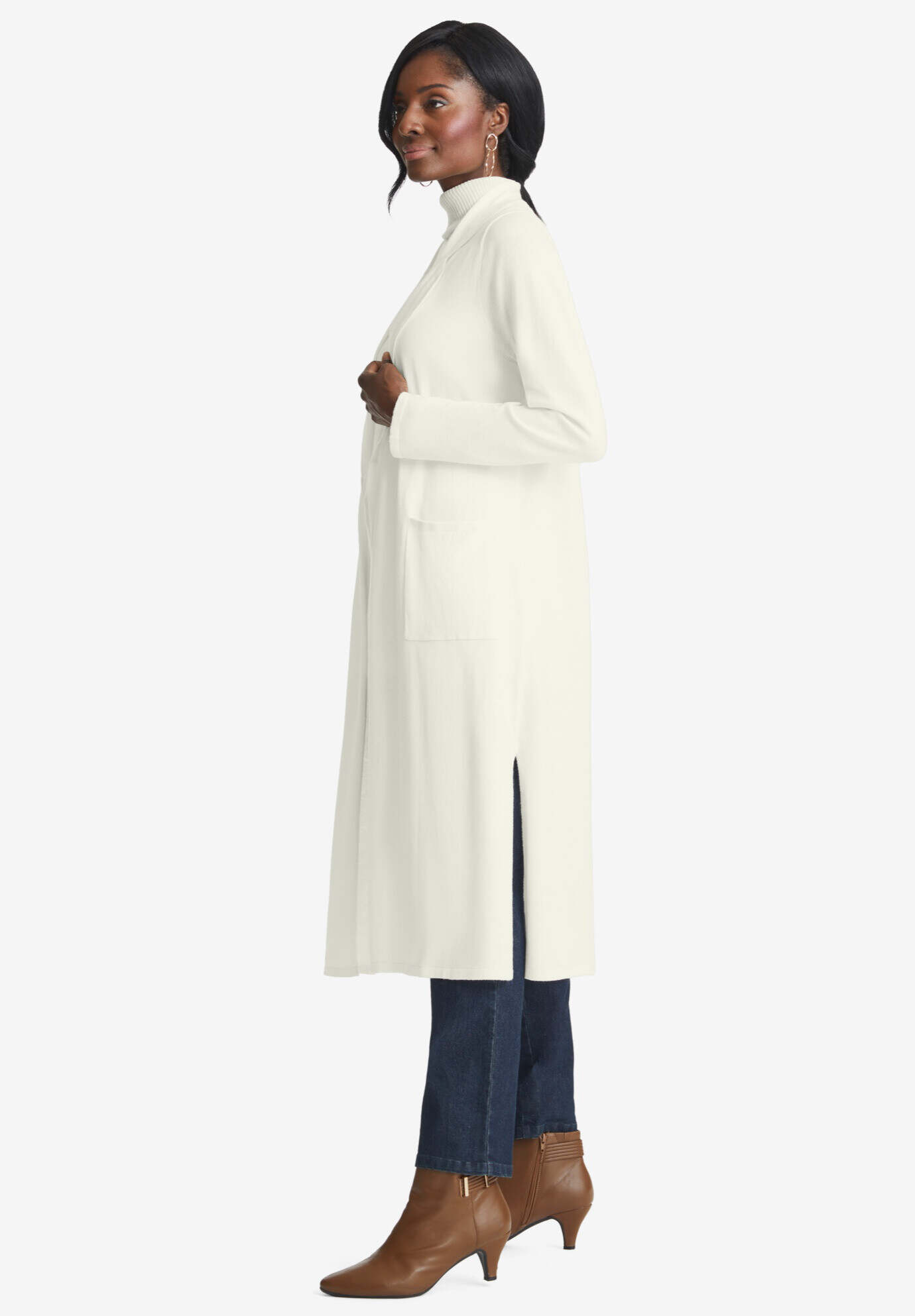 Cashmere Collared Duster