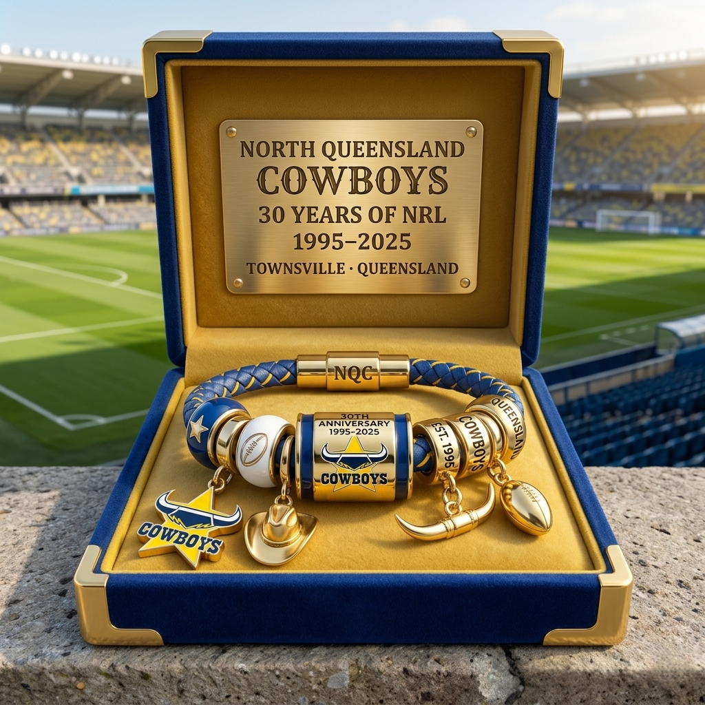 North Queensland Cowboys 30th Anniversary Bracelet